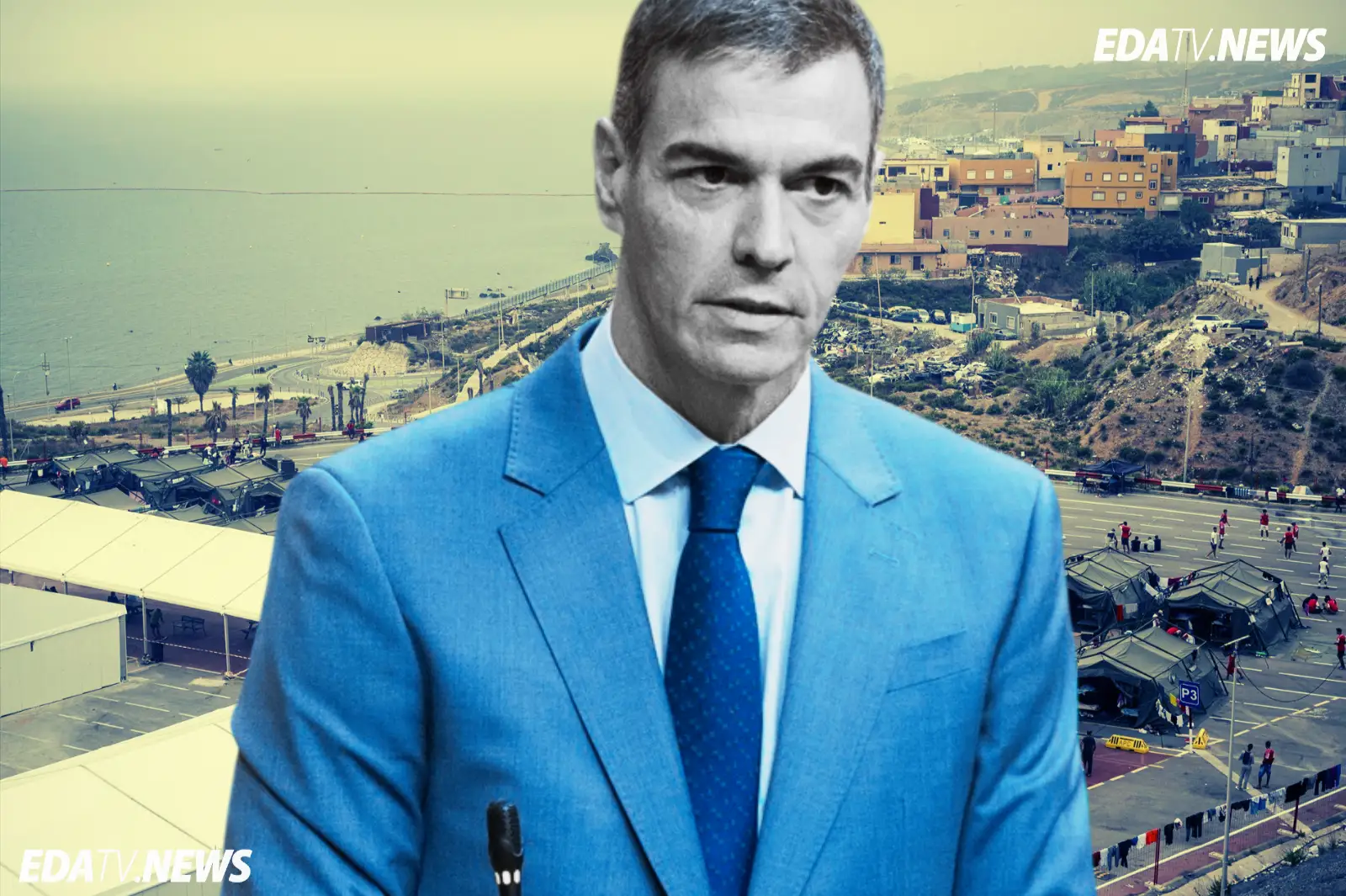 El Gobierno de Sánchez inicia el traslado de inmigrantes en Ceuta con incidentes y un campamento sin plazas para todos