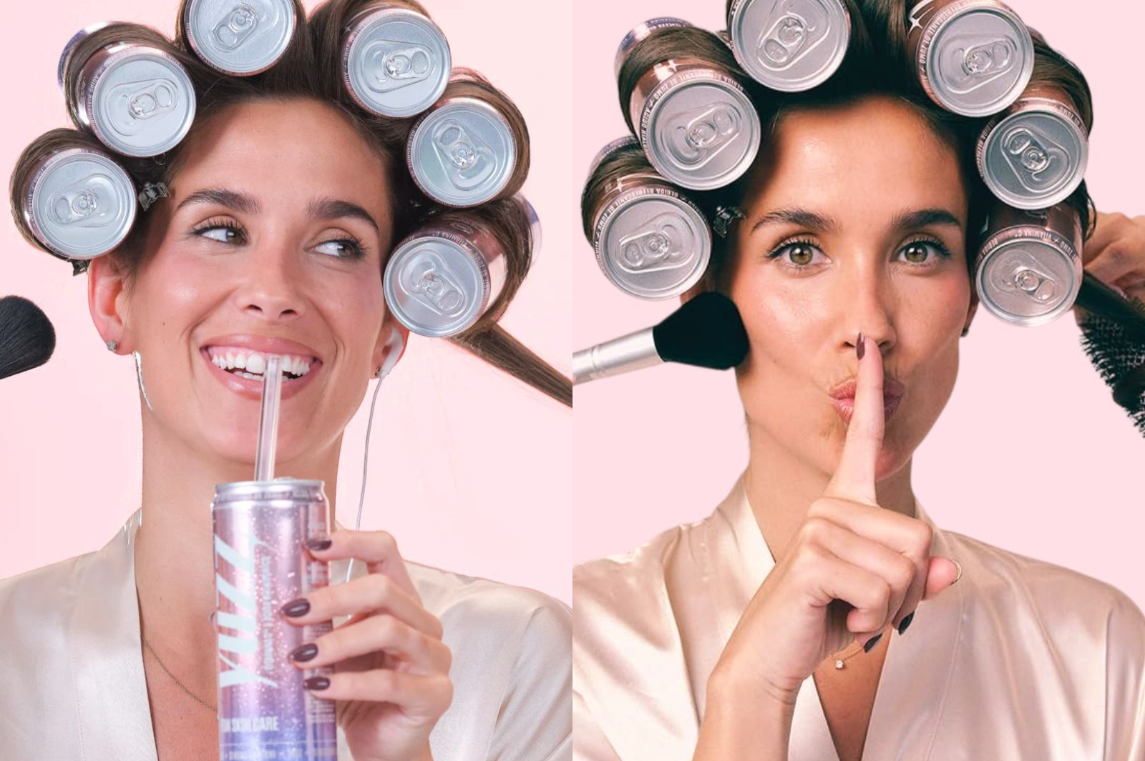 María Pombo presenta su nuevo proyecto beauty: un refresco para el skincare con vitamina C y ácido hialurónico