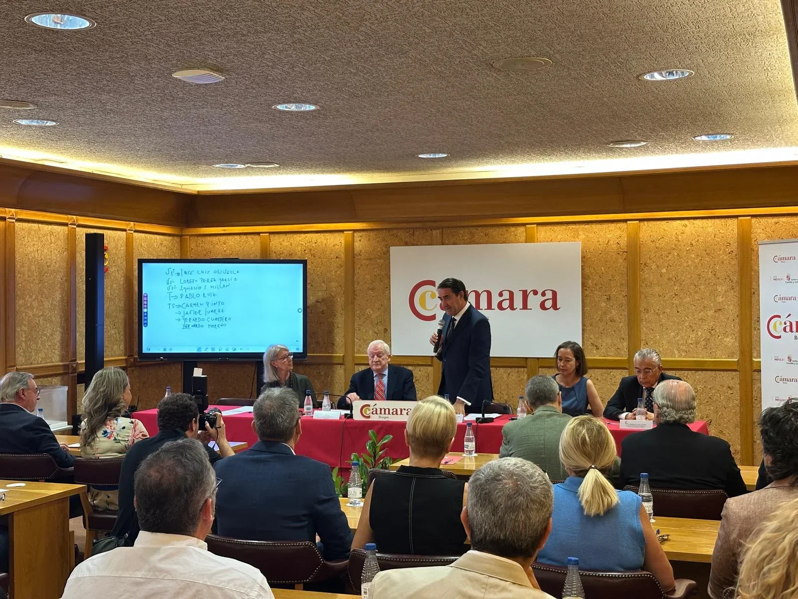 La Junta destaca el papel de la Cámara de Comercio de Burgos en el impulso de la industria y el empleo