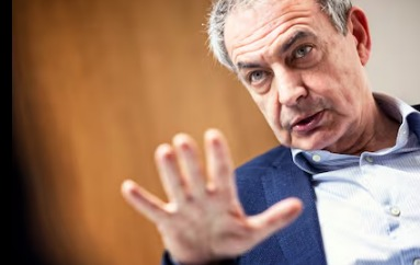 El expresidente del Gobierno español José Luis Rodríguez Zapatero