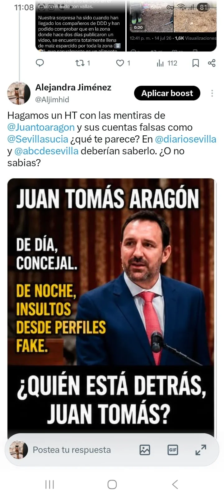  Esa afirmación se extendió rápidamente mediante capturas, comentarios y republicaciones. Sin embargo, todo el debate se ha desarrollado, hasta ahora, exclusivamente dentro de la plataforma X.