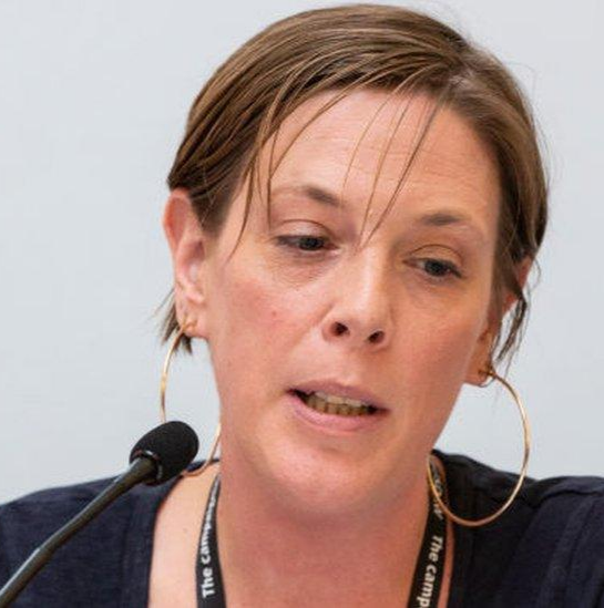 Jess Phillips, responsable de Protección y Lucha contra la Violencia hacia las Mujeres y las Niñas