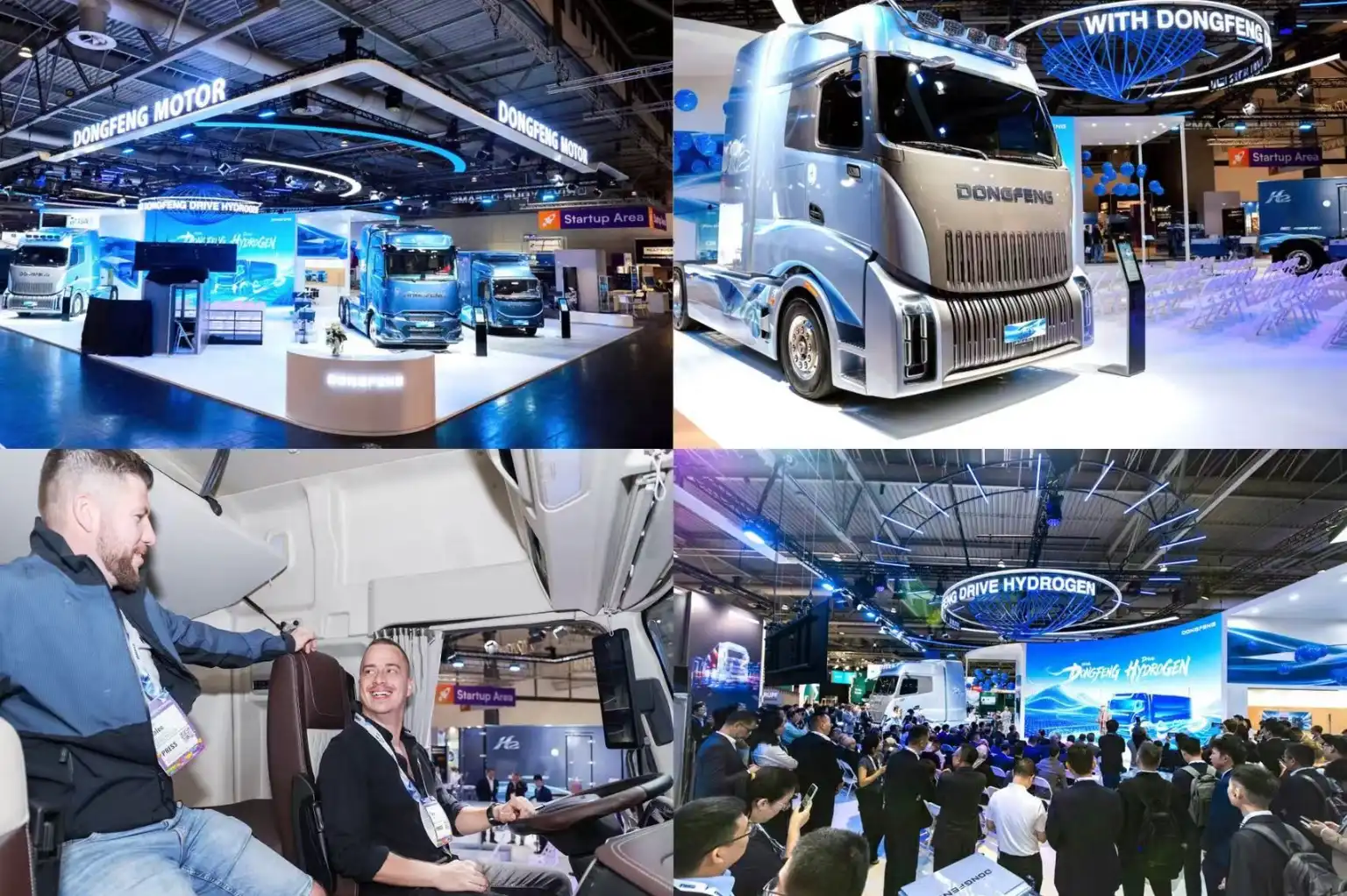 Dongfeng presenta plataforma T1 y tres vehículos hidrógeno para un futuro cero emisiones en alianza global