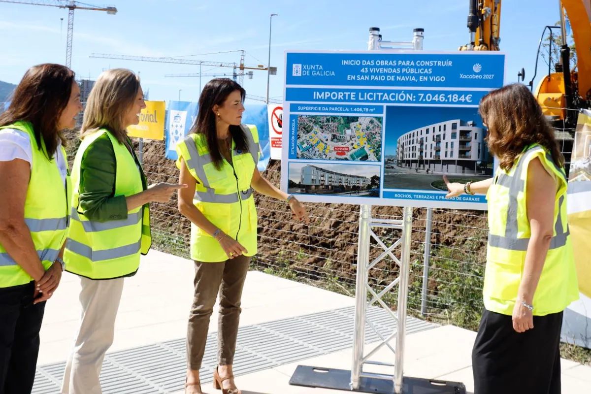 La Xunta inicia 43 nuevas viviendas públicas en Navia con una inversión de más de 7 millones