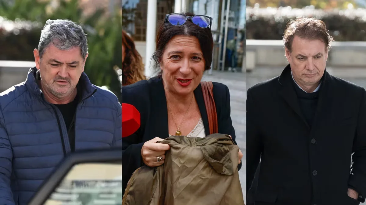 Antxón Alonso, Leire Díez y Vicente Fernández
