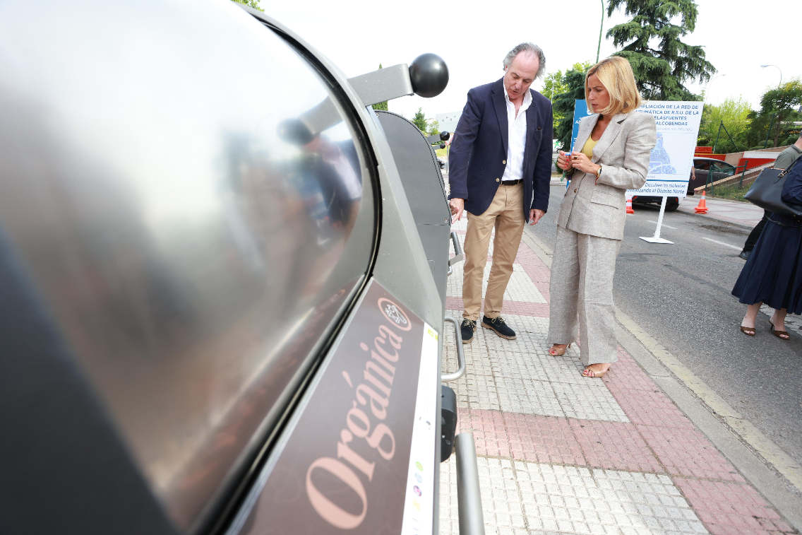 Alcobendas extenderá la recogida neumática de residuos a 3.500 viviendas más del Distrito Norte