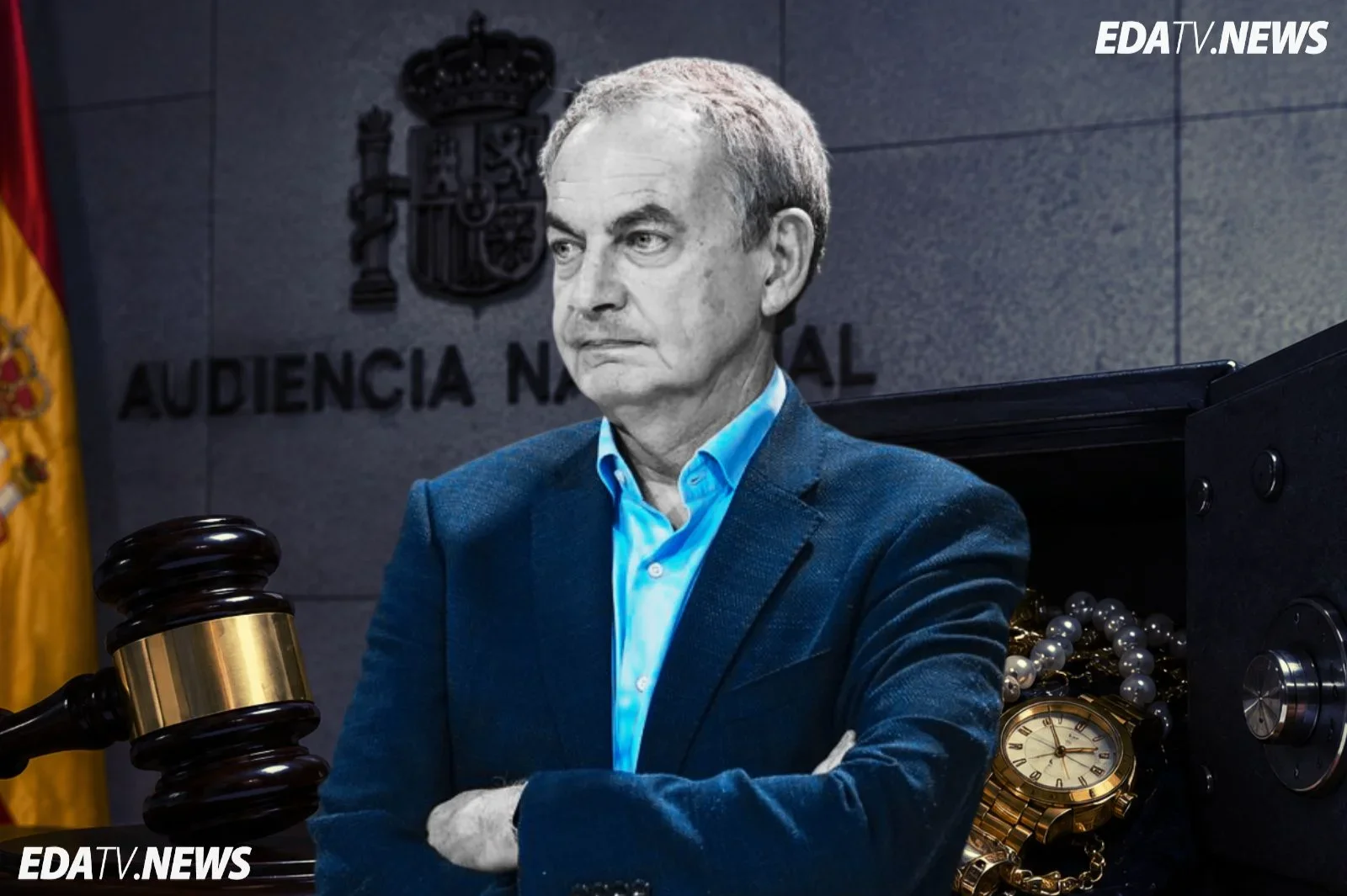 Vence el plazo dado por el juez Calama a Zapatero para justificar el origen de las joyas de 1,3 millones