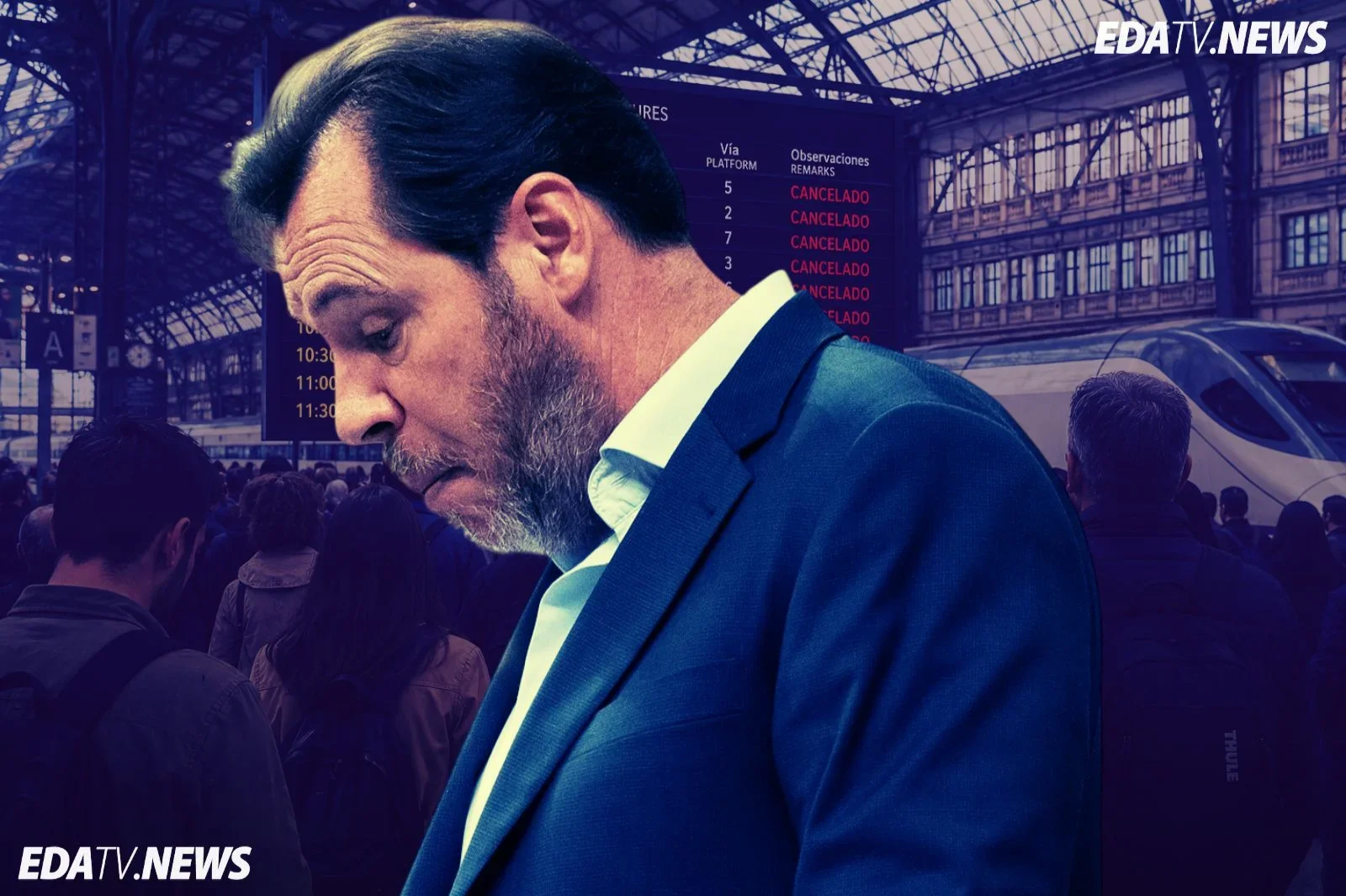 La crisis ferroviaria de Óscar Puente suma otro capítulo: 320 trenes cancelados por la huelga