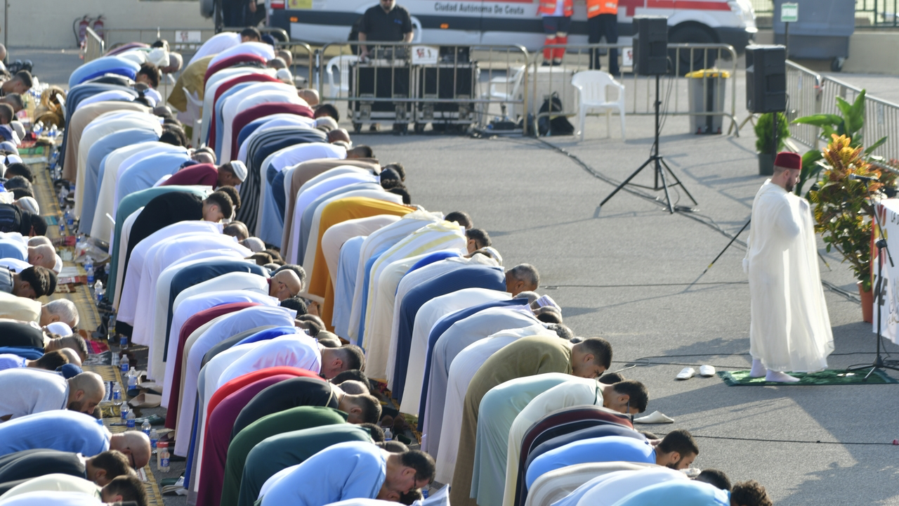 Fin de Ramadán en las diferentes ciudades de España.