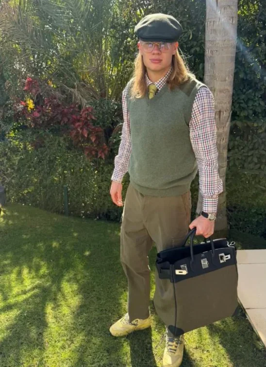 La colección de bolsos Birkin de Erling Haaland valorada en 275.000 euros