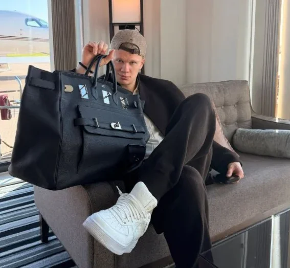 La colección de bolsos Birkin de Erling Haaland valorada en 275.000 euros