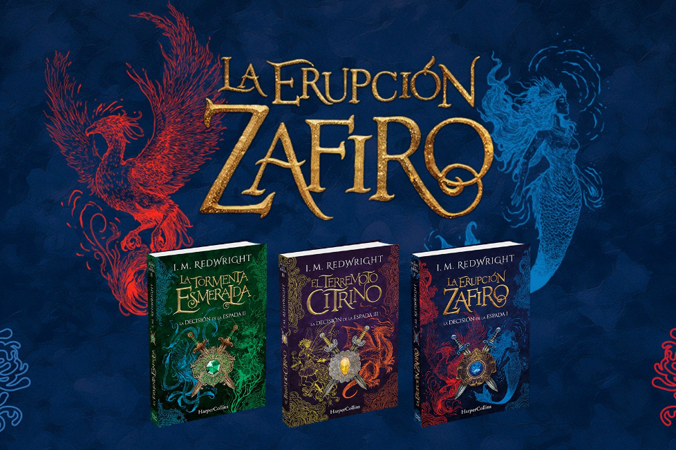 'La Erupción Zafiro': el fenómeno de fantasía épica que conquista lectores