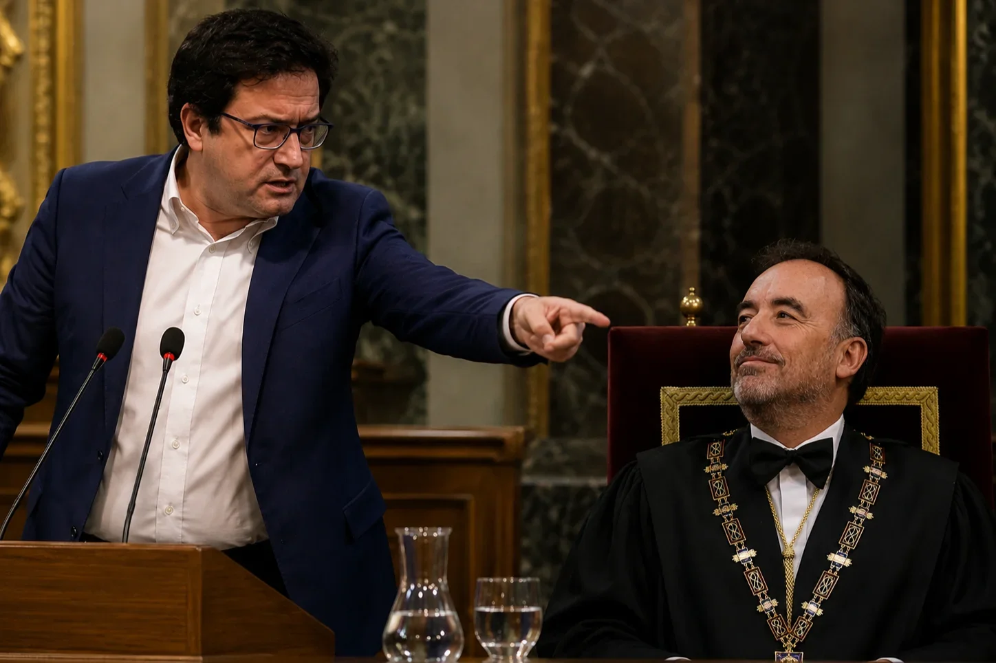 Cuando un ministro señala a los jueces y premia a los prevaricadores