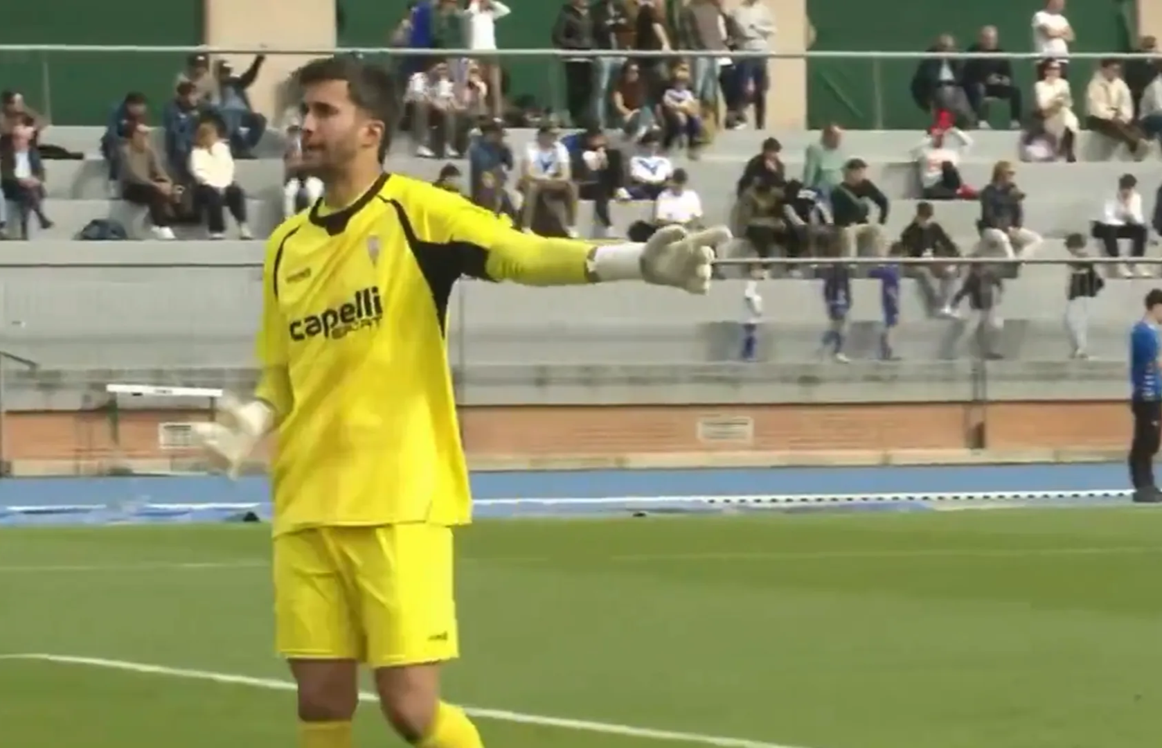 El portero del Algeciras que estalló contras los ultras independentistas