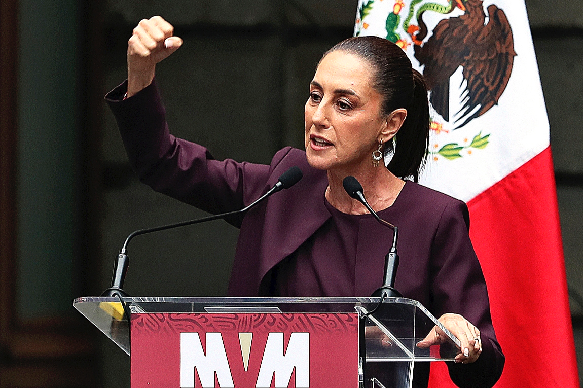 Sheinbaum desprecia las palabras de Felipe VI y las considera insuficientes