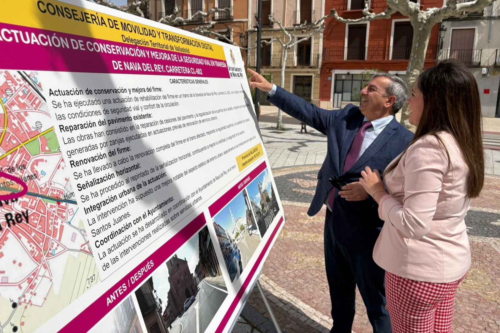 La Junta de Castilla y León mejora la seguridad vial con una inversión de 6,9 millones en Valladolid