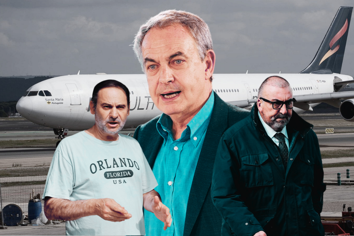 Ábalos-Koldo y Zapatero: La doble red política tras el rescate de Plus Ultra