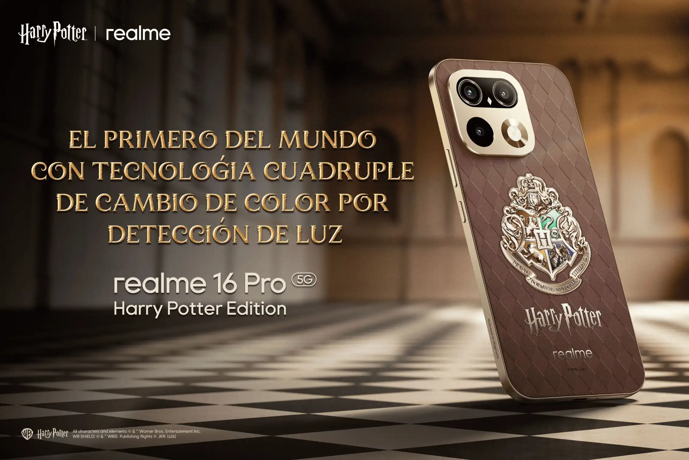 realme lanza el realme 16 Pro Harry Potter Edition: el primer móvil personalizado de Harry Potter en España